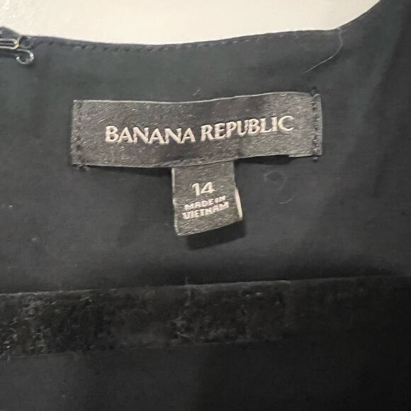 Banana Republic Women's Mini Skirt Blue and White 100% Cotton‎ Size 6 - Picture 4 of 11